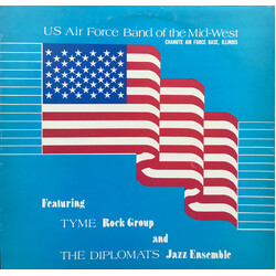 Tyme (17) / The Diplomats (20) US Air Force Band Of The Mid West Featuring Vinyl LP USED