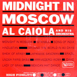 Al Caiola / His Magnificent Seven Midnight In Moscow Vinyl LP USED