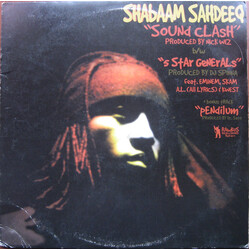 Shabaam Sahdeeq Sound Clash b/w 5 Star Generals + Pendilum USED VINYL 12INCH 33 S RPM