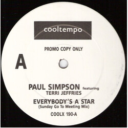 Paul Simpson / Terri Jeffries Everybody's A Star USED VINYL 12INCH PROMO