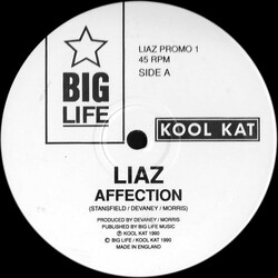 Liaz Affection USED VINYL 12INCH PROMO 45 RPM