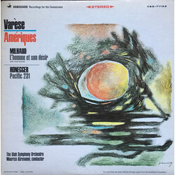 Edgard Varèse / Darius Milhaud / Arthur Honegger Amériques / L'Homme Et Son Désir / Pacific 231 Vinyl LP USED