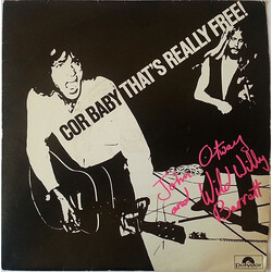 John Otway / Wild Willy Barrett Cor Baby That's Really Free! USED VINYL 7INCH 45 RPM SINGLE
