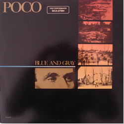 Poco (3) Blue And Gray Vinyl LP USED