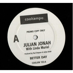 Julian Jonah / Linda Muriel Better Day USED VINYL 12INCH 45 RPM PROMO