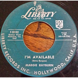 Margie Rayburn I'm Available USED VINYL 7INCH 45 RPM SINGLE