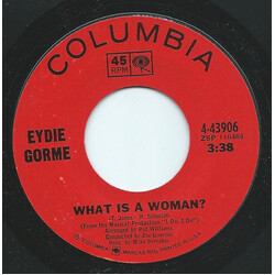 Eydie Gormé What Is A Woman? USED VINYL 7INCH 45 RPM SINGLE