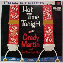 Grady Martin And The Slew Foot Five Hot Time Tonight Vinyl LP USED