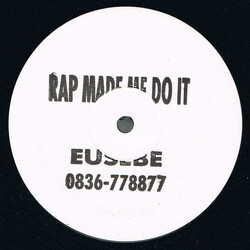Eusebe Rap Made Me Do It USED VINYL 12INCH WHITE LABEL