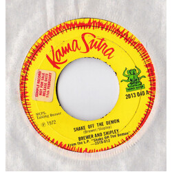 Brewer And Shipley Shake Off The Demon USED VINYL 7INCH 45 RPM PROMO