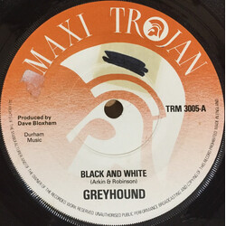 Greyhound (4) Black And White USED VINYL 7INCH 45 RPM MAXI-SINGLE REISSUE