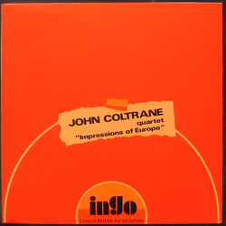 The John Coltrane Quartet Impressions Of Europe Vinyl LP USED