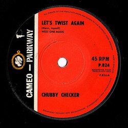 Chubby Checker Let's Twist Again / The Twist USED VINYL 7INCH 45 RPM