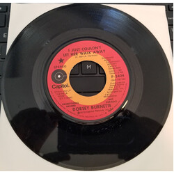 Dorsey Burnette I Just Couldn't Let Her Walk Away / Church Bells USED VINYL 7INCH 45 RPM SINGLE PROMO