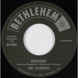 The Vice-Roys Moasin' / Seagrams USED VINYL 7INCH 45 RPM SINGLE