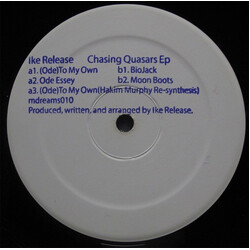 Ike Release Chasing Quasars EP USED VINYL 12INCH 33 S RPM EP WHITE LABEL LIMITED EDITION