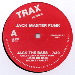 Farley "Jackmaster" Funk / Jackmaster Dick Jack The Bass / Jack The Dick VINYL 12" USED