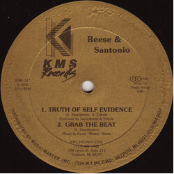 Reese & Santonio Truth Of Self Evidence VINYL 12" USED