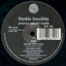 Frankie Knuckles / Satoshi Tomiie Tears (The Classic Remix) USED VINYL 12INCH 45 RPM