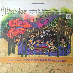 Gustav Mahler / Sir John Barbirolli / Hallé Orchestra Symphony No. 1 In D Major, "Titan" Vinyl LP USED