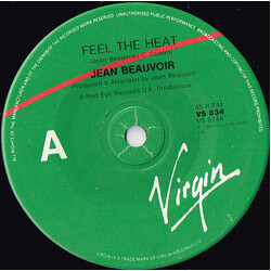 Jean Beauvoir Feel The Heat USED VINYL 7INCH 45 RPM SINGLE