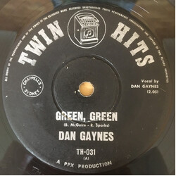 Dan Gaynes Green, Green / Painted, Tainted Rose USED VINYL 7INCH 45 RPM SINGLE
