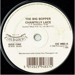 Big Bopper / Freddie Bell & The Bell Boys Chantilly Lace / Giddy Up A Ding Dong VINYL 7" USED