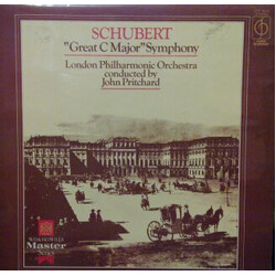 Franz Schubert / John Pritchard / The London Philharmonic Orchestra 'Great C Major' Symphony Vinyl LP USED