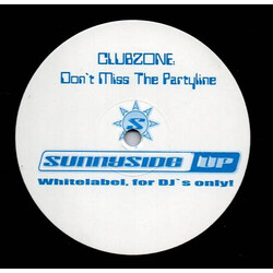 Clubzone (2) Don't Miss The Partyline USED VINYL 12INCH