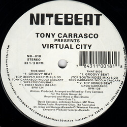 Tony Carrasco / Virtual City Virtual City USED VINYL 12INCH 33 S RPM