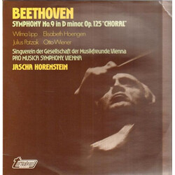 Jascha Horenstein / Wilma Lipp / Elisabeth Höngen / Julius Patzak / Otto Wiener Beethoven Symphony No. 9 In D Minor, Op. 125 "Choral" Vinyl LP USED