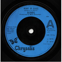 Blondie Heart Of Glass USED VINYL 7INCH 45 RPM SINGLE STEREO