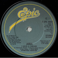 ABBA I Have A Dream USED VINYL 7INCH 45 RPM SINGLE