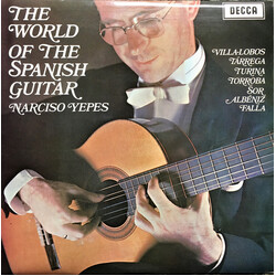 Narciso Yepes The World Of The Spanish Guitar Vinyl LP USED