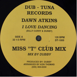 Dawn Atkins I Love Dancing Vinyl 12" USED