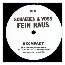 Schaeben & Voss Fein Raus Vinyl 12" USED
