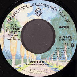 T.G. Sheppard Mister D.J. / Easy To Love (So Hard To Leave) USED VINYL 7INCH 45 RPM SINGLE STEREO