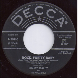 Jimmy Daley And The Ding-A-Lings Rock Pretty Baby / Can I Steal A Little Love USED VINYL 7INCH 45 RPM