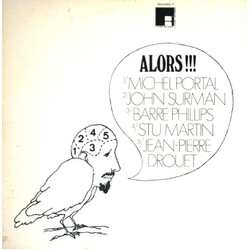Michel Portal / John Surman / Barre Phillips / Stu Martin / Jean-Pierre Drouet Alors!!! Vinyl LP USED