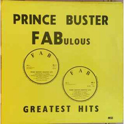 Prince Buster Fabulous Greatest Hits Vinyl LP USED