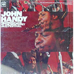 John Handy Recorded Live At The Monterey Jazz Festival Vinyl LP USED