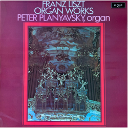 Franz Liszt / Peter Planyavsky Organ Works Vinyl LP USED