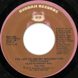 Gladys Knight And The Pips I've Got To Use My Imagination USED VINYL 7INCH 45 RPM STEREO SINGLE