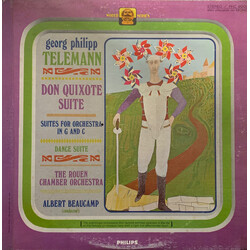 Georg Philipp Telemann / Orchestre De Chambre De Rouen / Albert Beaucamp Don Quixote Suite / Suites For Orchestra In G And C / Dance Suite Vinyl LP US