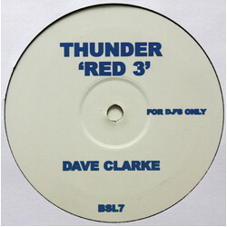 Dave Clarke Thunder - Red 3 USED VINYL 12INCH