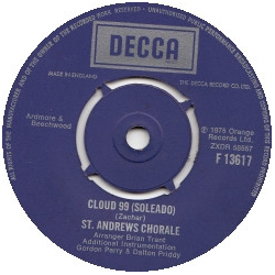 St. Andrews Chorale Cloud 99 (Soleado) Vinyl 7" USED