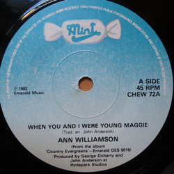 Ann Williamson When You And I Were Young Maggie Vinyl 7" USED
