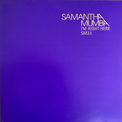 Samantha Mumba I'm Right Here USED VINYL 12INCH 33 S RPM PROMO