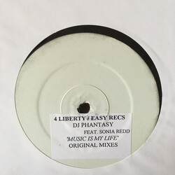DJ Phantasy / Sonia Redd Music Is My Life USED VINYL 12INCH WHITE LABEL