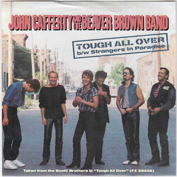 John Cafferty And The Beaver Brown Band Tough All Over USED VINYL 7INCH 45 RPM STYRENE